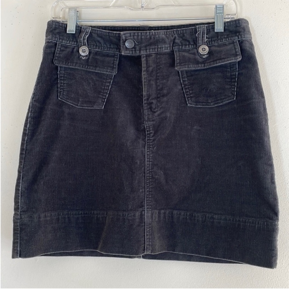 Patagonia Organic Cotton Corduroy Grey Skirt. 4.